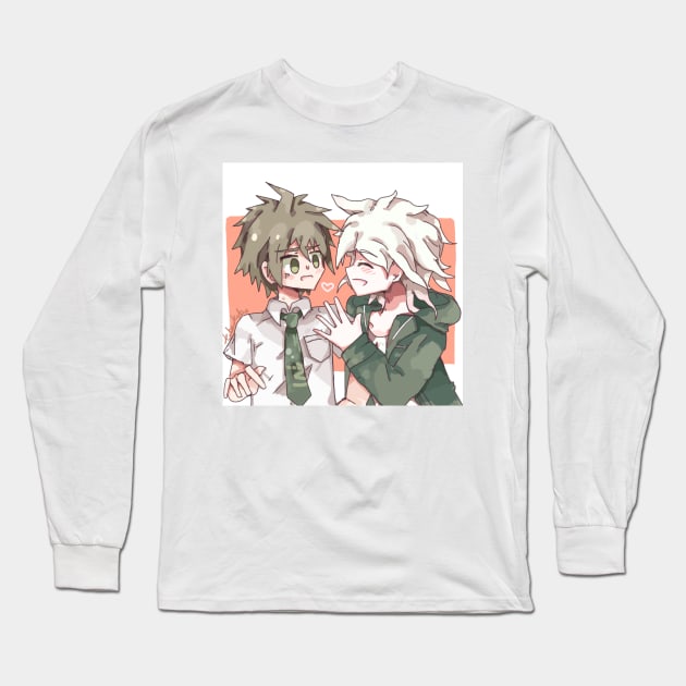 Hajime Nagito Art by Kībo-Kībo Long Sleeve T-Shirt by Kibo-Kibo